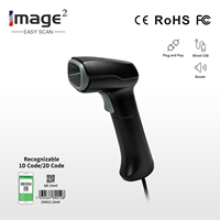 Escáner de Códigos de Barras 1D/2D QR Industrial HC-781 con Interfaz USB Cableada, Escaneo de Alta Velocidad, 1 Año de Garantía, en Stock