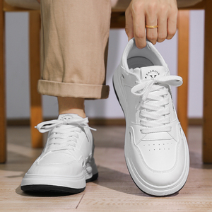 Sneakers basses à semelle épaisse de créateur, respirantes, chaussures de loisirs pour hommes, chaussures de skate - Product Image 4