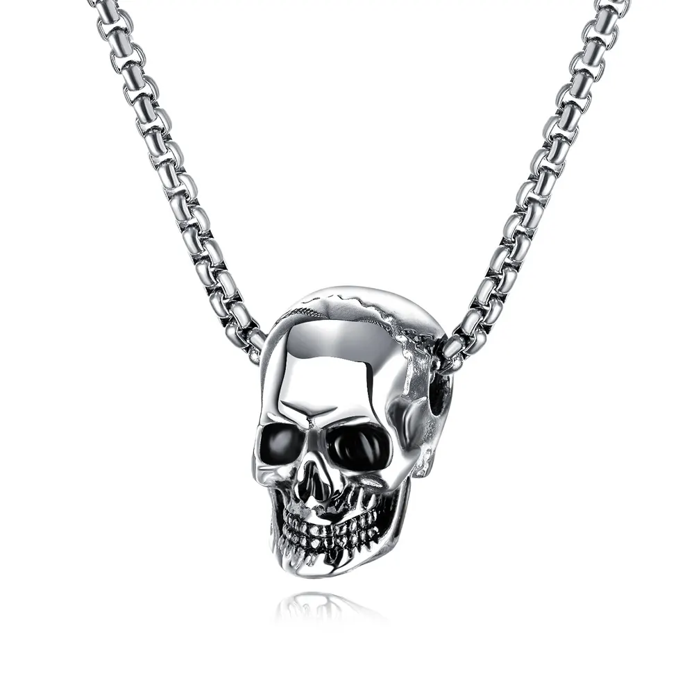 Exclusive Popular Fancy Cool Jewellery Mens Necklace Skull Pendant