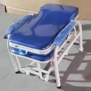 เตียงผู้ป่วยปรับระดับได้ พับเก็บได้ เก้าอี้เฝ้าไข้เหล็ก พับได้ - Product Image 4