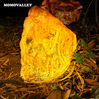 Lampu Batu Simulasi Gaya Baru Momovalley Outdoor IP65 Tahan Air untuk Dekorasi Halaman, Taman, Jalan, dan Natal