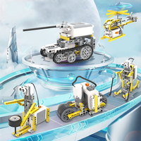 Kit éducatif de robot télécommandé BC-131 en gros, modèle de blocs de construction programmable par application, jouets