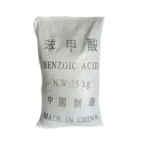 high purity China supplier outstanding performance factory price industrial grade white Scaly Crystals Benzoic Acid