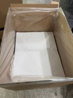 Papier d'emballage en papier de soie vierge translucide de 17 g, couleur blanche, impression, papier de cuisson