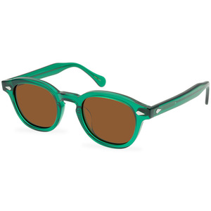 Lunettes de soleil rondes de haute qualité personnalisées faites à la main Lunettes de soleil en acétate classiques et uniques <span class=keywords><strong>TAC</strong></span> - Product Image 4
