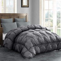 Couette de luxe Hilton sur mesure, taille King ou Queen, blanche, 100% duvet de plumes d'oie ou de canard, inserts intérieurs pour couette