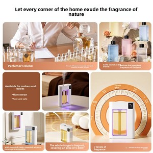 Diffuseur d'arômes intelligent, distributeur automatique de parfum, désodorisant pour chambre à coucher, toilettes, maison, hôtel, machine à parfum - Product Image 5