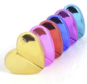 Botella dispensadora <span class=keywords><strong>de</strong></span> perfume en forma <span class=keywords><strong>de</strong></span> corazón, electrochapado, portátil, PULVERIZADOR <span class=keywords><strong>DE</strong></span> AGUA para maquillaje, 25ml - Product Image 1