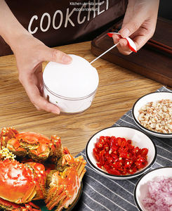 Presse-ail sans fil USB CL123 en gros, hachoir à piments, accessoires de cuisine, mini-broyeur 250 ml - Product Image 4