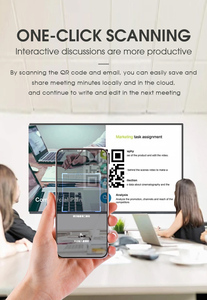 Best Selling 55/65/75/85/98/110-Inch Interactive Flat Panel Meeting Education Use 4K Infrared 20-Point Multi-Touch Smart - Product Image 4