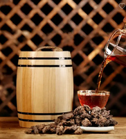 Vente en gros de mini boîte ronde recyclable en bois de paulownia écologique emballage de grain de café et de vin
