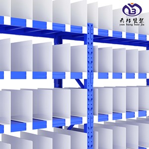 Rak <span class=keywords><strong>Display</strong></span> Supermarket Berbahan Logam Kuat, Rak Pembatas Satu Sisi, Rak Berdiri Bebas, Perakitan Snap-Fit, Dapat Disesuaikan - Product Image 2