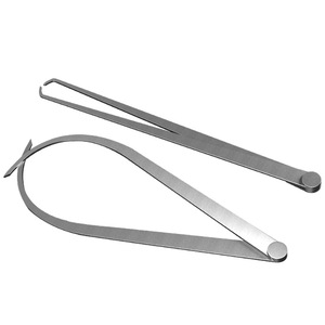 Stainless Steel Internal External Caliper Gauge KQ01 For Inner Outer Diameter <b>Measurement</b> Mechanical Vernier Caliper <b>Tool</b> - Product Image 1