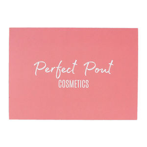 Nouvelles cartes de remerciement rose bonbon avec papier kraft assorti personnalisé pour les agences de créateurs et les studios de design - Product Image 3