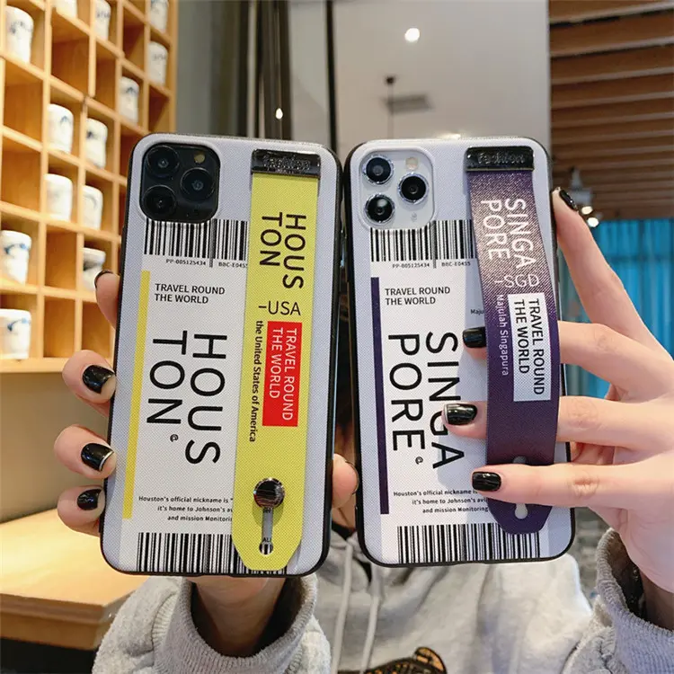 เคสโทรศัพท์มือถือแฟชั่น,สำหรับ Iphone 13 12 11 Pro Max 7 8 Plus X XR XS Max จำหน่ายตั๋วเครื่องบินเที่ยวรอบโลก