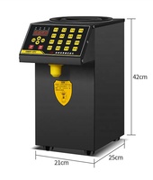 Machine de distribution de fructose pour machine quantitative de fructose de thé à bulles