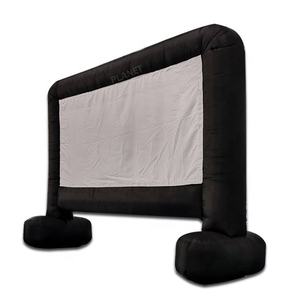 पोर्टेबल 14 फुट इनडोर और आउटडोर सिनेमा प्रोजेक्टर स्क्रीन बिक्री के लिए Inflatable फिल्म स्क्रीन - Product Image 6