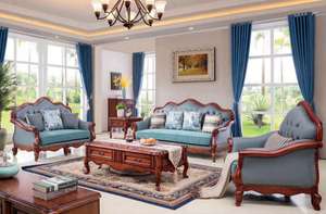 Ensemble canapé et fauteuils de <span class=keywords><strong>salon</strong></span>, haute qualité, vente directe d'usine, meubles de <span class=keywords><strong>salon</strong></span>, GY21 - Product Image 5