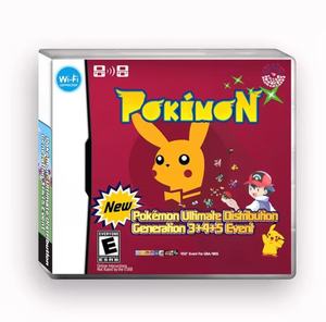Cartucho de Juego de Plástico para Consola Nintendo DS 3DS 2DS, Versión Estadounidense, para el Evento de Distribución Definitiva de Pokémon Generaciones 3, 4 y 5 - Product Image 2