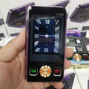 โทรศัพท์มือถือแบบพับได้ V 8 PRO รองรับ 2G GSM หน้าจอ 1.77 นิ้ว บันทึกเสียงอัตโนมัติ โทรด่วน หน่วยความจำ 32+64MB รองรับ 2 ซิม พร้อมแป้นพิมพ์ - Product Image 2