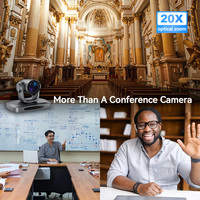 Oneking AI Tracking 4K UHD PTZ Caméra De vidéofconférence 12x USB/SDI/HDML/NDI Caméra IP Pour Diffusion En Direct
