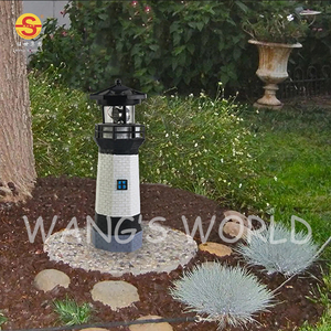 Impermeabile per esterno <span class=keywords><strong>solare</strong></span> rotante <span class=keywords><strong>faro</strong></span> caldo bianco LED <span class=keywords><strong>luce</strong></span> IP68 giardino luci da parete Patio paesaggio arredamento alimentato <span class=keywords><strong>a</strong></span> batteria - Product Image 6