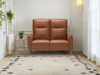 Sofá de Cuero Ergonómico de Diseño Moderno de Alta Calidad al por Mayor, Relleno de Esponja, Modelo ARREDAMENTI 4050A-M1, Juego para el Hogar, Hotel, Villa