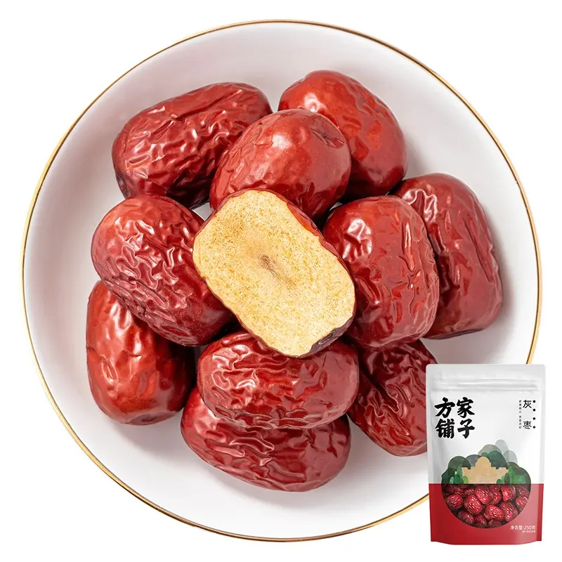 Vente chaude Sweet Jujube Date Fruits séchés Dates de jujube rouge