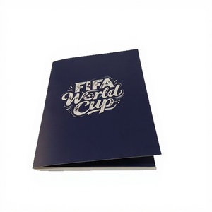 2026 New 3D Pop-Up Football Greeting <b>Card</b> Digital Printing Matte Varnishing Paper Global Soccer Tournament Birthday Gift Fans - Product Image 5