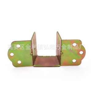 Support de Cadre en Bois Hirotaka, Connecteur de Lit en Fer Plaqué Durable de 28 mm - Product Image 1