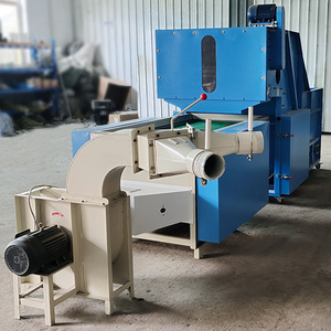 Machine commerciale d'ouverture et de cardage de fibres de coton PP et de polyester, pour le rembourrage de coussins et oreillers en mousse - Prix - Product Image 5