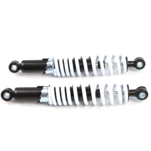 Ressort de Suspension d'amortisseur avant et arrière blanc de 305mm pour <span class=keywords><strong>50cc</strong></span> 70cc 90 110cc 125cc ATV Go Kart Buggy Pit Bike Dirt Bike - Product Image 4