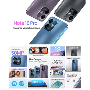 Teléfono <span class=keywords><strong>Celular</strong></span> al por Mayor con Batería de 5000mAh, Ulefone <span class=keywords><strong>Note</strong></span> 16 <span class=keywords><strong>Pro</strong></span> 8GB+128GB 4G OTG, Teléfono Inteligente Android 13 - Product Image 6
