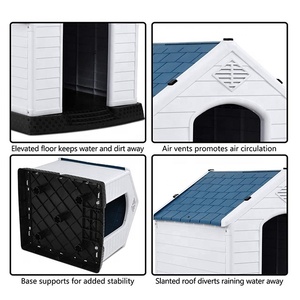 Yüksek kaliteli lüks eko dostu Pet kedi evi plastik açık köpek evi - Product Image 3