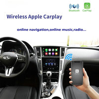 Autoabc sans fil Carplay Android mise à niveau pour 2015-2020 Infinity QX50 Q50 QX60 autoradio Interface vidéo sans fil Airplay