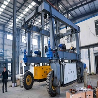 Grue mobile à portique hydraulique 30t à faible entretien pour entrepôt de stockage de charbon
