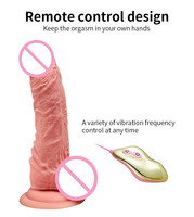 7.3 pouces silicone réaliste énorme vibration gode avec ceinture pantalon portable pénis sangle sur porter gode jouets sexuels pour adulte