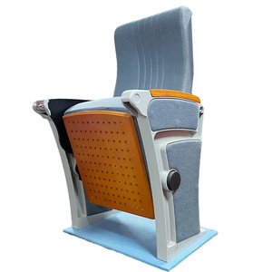 เก้าอี้หอประชุมมาซาโอะ สีเงินเทา พร้อมที่วางแขน สำหรับใช้งานเชิงพาณิชย์ - Product Image 3