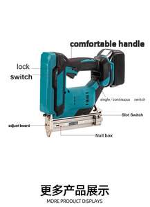 Gran oferta, <span class=keywords><strong>pistola</strong></span> <span class=keywords><strong>de</strong></span> clavos eléctrica inalámbrica con batería <span class=keywords><strong>de</strong></span> litio Industrial, <span class=keywords><strong>pistola</strong></span> <span class=keywords><strong>de</strong></span> <span class=keywords><strong>impacto</strong></span> <span class=keywords><strong>de</strong></span> aire <span class=keywords><strong>para</strong></span> marco <span class=keywords><strong>de</strong></span> pared <span class=keywords><strong>de</strong></span> hormigón <span class=keywords><strong>de</strong></span> Metal <span class=keywords><strong>para</strong></span> proyectos <span class=keywords><strong>de</strong></span> bricolaje - Product Image 4