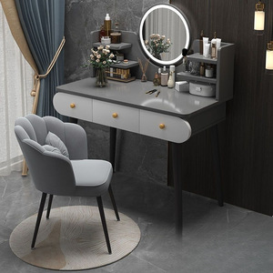 Kommode, Schlafzimmer, moderner minimalistischer Make-up-Tisch, Aufbewahrungsschrank, kleiner In-Stil-Schminktisch - Product Image 1