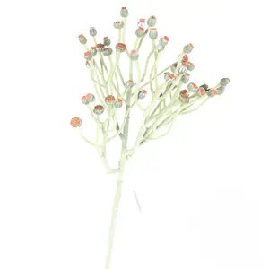Buquê de flores artificiais para meninas, guirlanda de flores falsas com toque real, plantas falsas de Gypsophila para casamento, guirlanda de flores, 2024