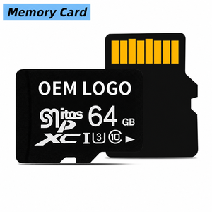 Carte mémoire SD en gros d'usine, carte TF haute vitesse 64 Go, plastique noir, carte SDXC TW 10G 512 Go, CE FCC RoHS 2.7V - 3.6V - Product Image 2