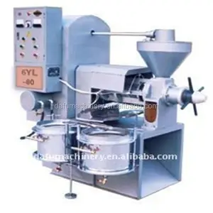 Small Land Occupation Electric Operation Screw Type Cooking Oil Press