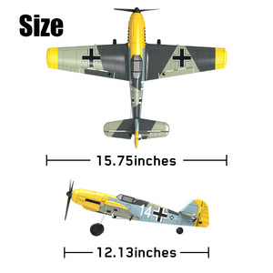 Volantex 761-11 BF-109 <span class=keywords><strong>Avion</strong></span> télécommandé 2.4G 4CH 6 axes Gyro <span class=keywords><strong>BF109</strong></span> RC Warbird Mini <span class=keywords><strong>avion</strong></span> Une touche Aérobatic - Product Image 1