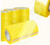 Ruban adhésif cellophane BOPP simple face personnalisé avec logo, 2 pouces, 300 mètres, 60 microns, pour l'emballage des appareils électroménagers intelligents