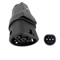 Adaptateur de voiture électrique Qiaoyi 32A 220V, neuf, convertisseur GBT vers Type1/J1772, borne de recharge pour voitures Type 1/J1772, rénovation/mise à niveau