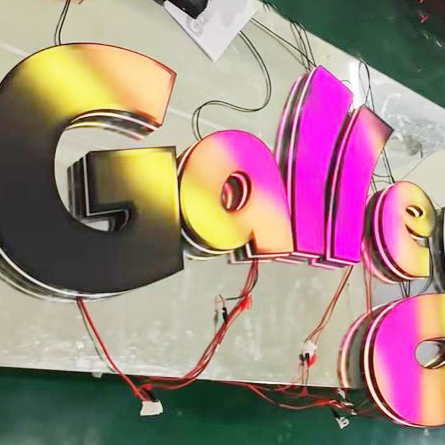 Factory Front Acrylic Led 3d Letter Sign Channel Illuminated Logo Shop Custom Led Letter Sign · image 2
