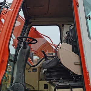 Excavatrice sur pneus Doosan Dh150-7/Dx150 d'occasion en bon état en stock Moteur d'origine 103 kW 13520 kg - Product Image 2