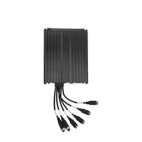 Taux de compression et qualité d'image élevés dvr mobile à 4 canaux avec gps mdvr pour système de caméra de sécurité de bus