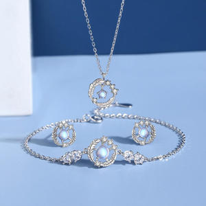 Fashion Jewelry Necklace <b>Pendant</b> Necklace Fine Jewelry Necklace Silver 925 Jewelry For Women Sterling Silver 925 Jewellery Set - Product Image 1